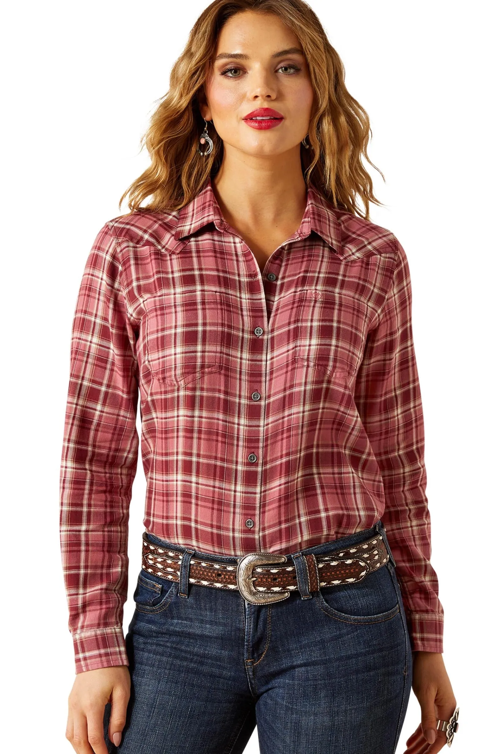 Ariat Billie Jean Damen Hemdbluse mit langen Ärmeln*Damen Shirts & Polos Für Damen