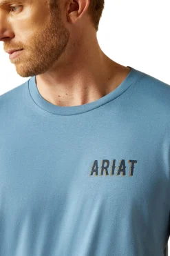 Ariat Blazing Saddle Herren T-Shirt*Herren Shirts & Polos Für Herren