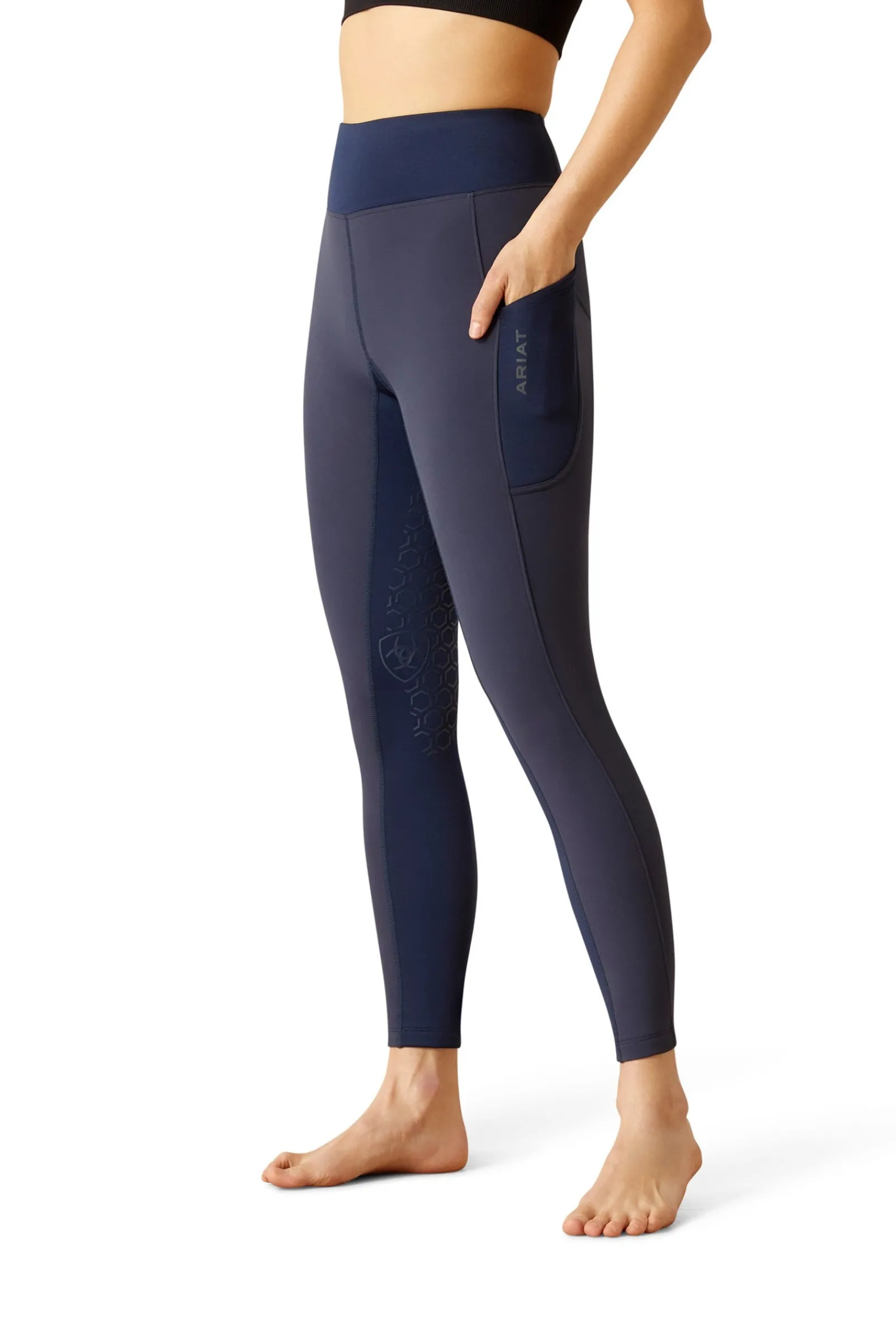 Ariat Boreas Damen Teilgrip Reitleggings*Damen Reitleggings Für Damen
