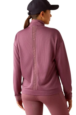 Ariat Breathe Damen Sweatshirt mit 1/2 Reißverschluss*Damen Shirts & Polos Für Damen