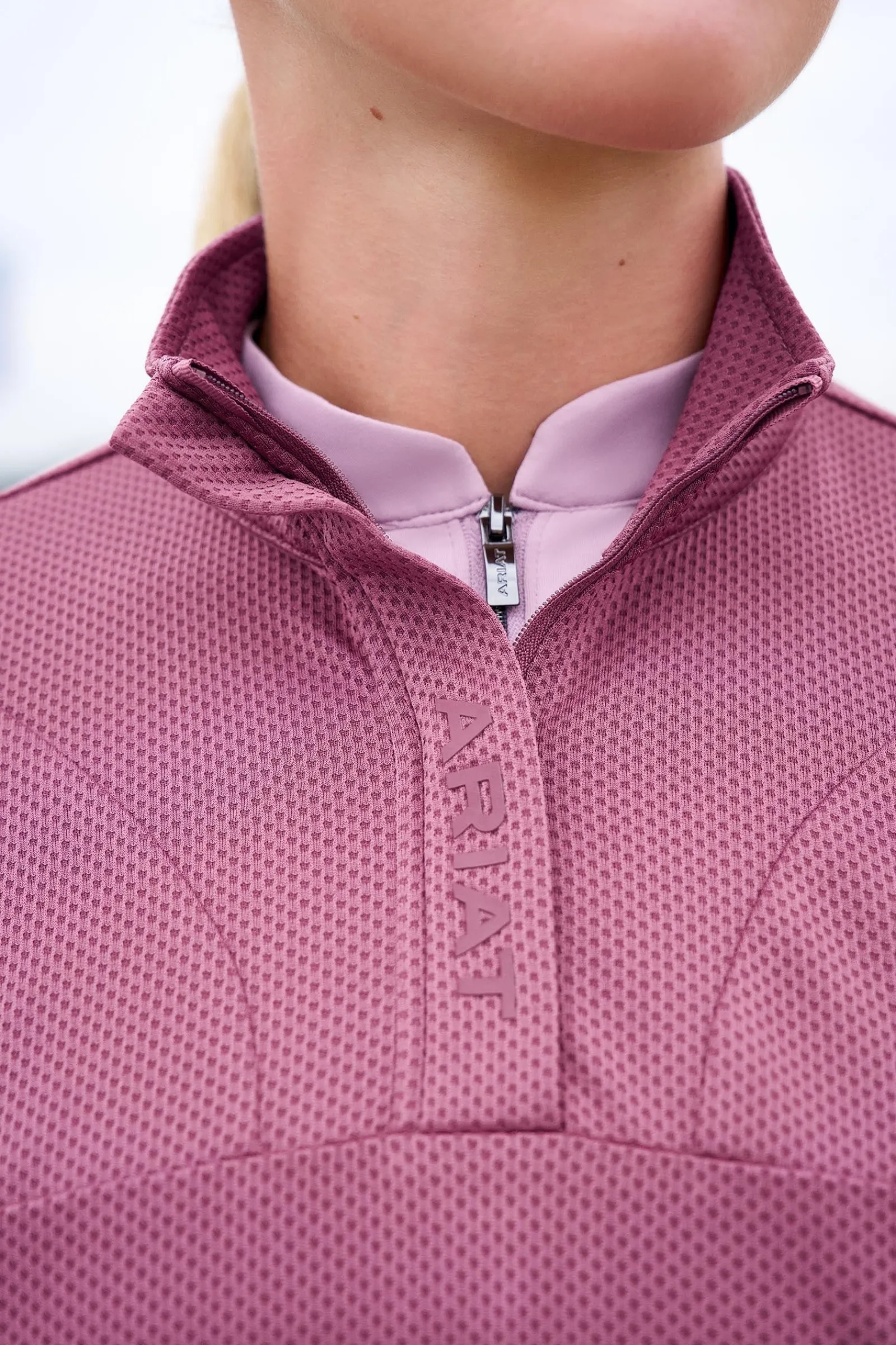 Ariat Breathe Damen Sweatshirt mit 1/2 Reißverschluss*Damen Shirts & Polos Für Damen
