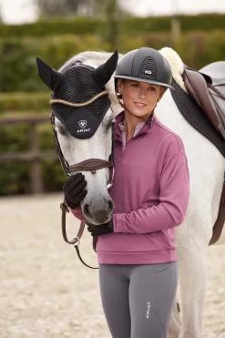 Ariat Breathe Damen Sweatshirt mit 1/2 Reißverschluss*Damen Shirts & Polos Für Damen