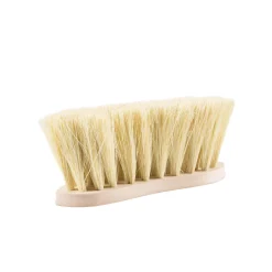Horze Bürste mit Holzrücken und natürlichen Borsten, 8cm* Pferdebürsten