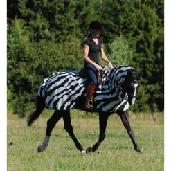 Bucas Buzz-Off Zebra Fliegenausreitdecke* Fliegendecken