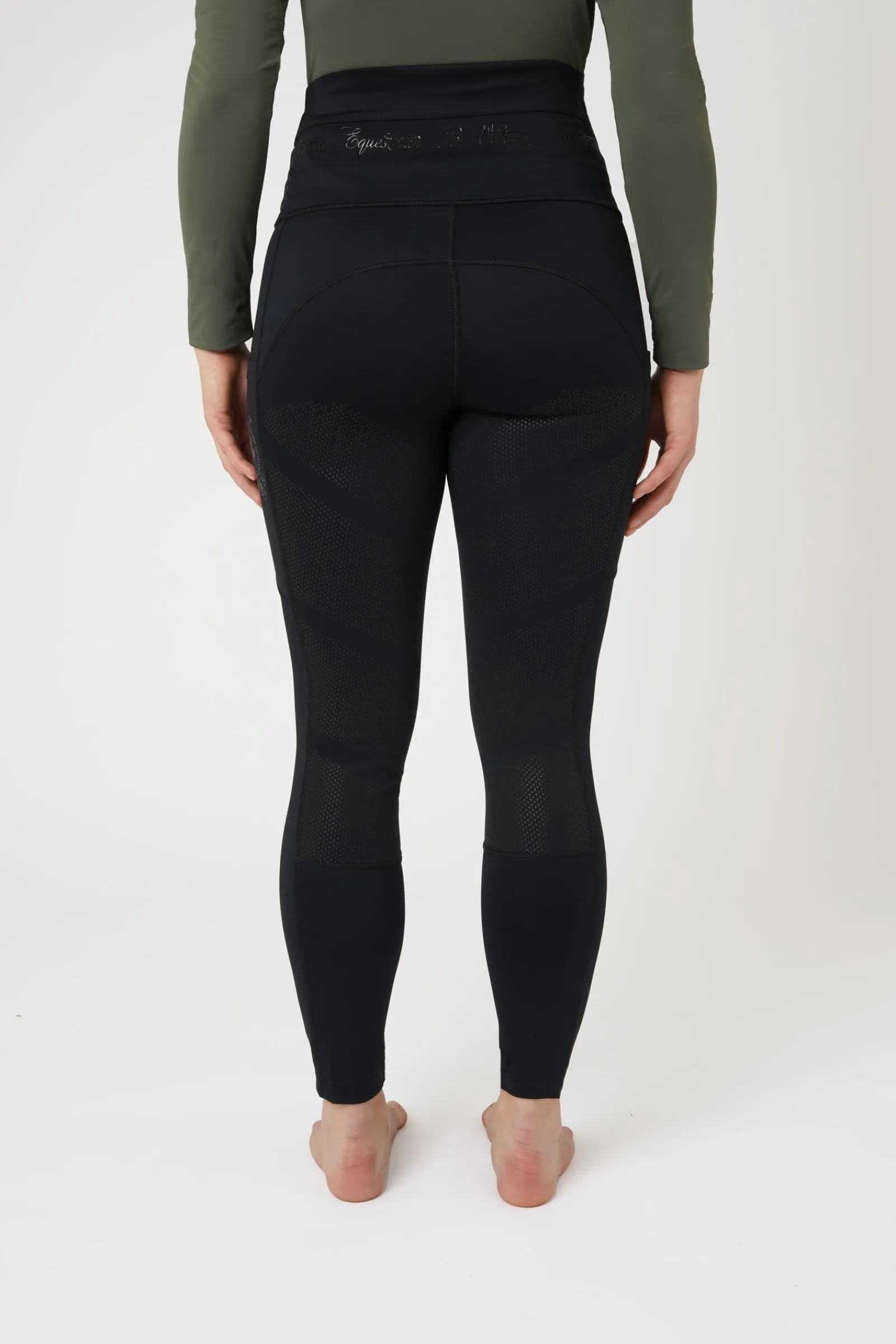 B Vertigo Caitlin Damen High Waist Reitleggings mit Vollgrip*Damen Reitleggings Für Damen