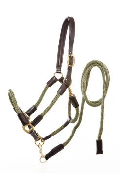 Kavalkade Cavo Seil-Halfter mit Strick* Lederhalfter