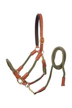 Kavalkade Cavo Seil-Halfter mit Strick* Lederhalfter