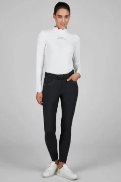 Pikeur Ceelina Damen Reitleggings mit Vollbesatz in Lederoptik*Damen Reitleggings Für Damen