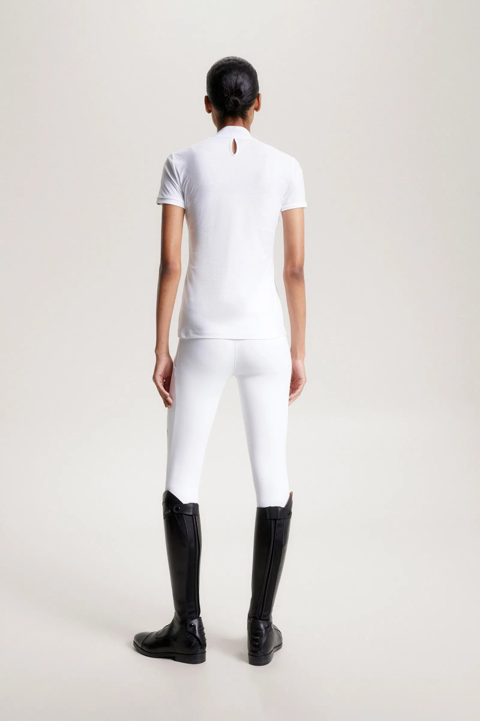 Tommy Hilfiger Equestrian Chelsea Kühlendes Kurzarm-Poloshirt mit Logo*Damen Shirts & Polos Für Damen