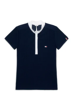 Tommy Hilfiger Equestrian Chelsea Kühlendes Kurzarm-Poloshirt mit Logo*Damen Shirts & Polos Für Damen