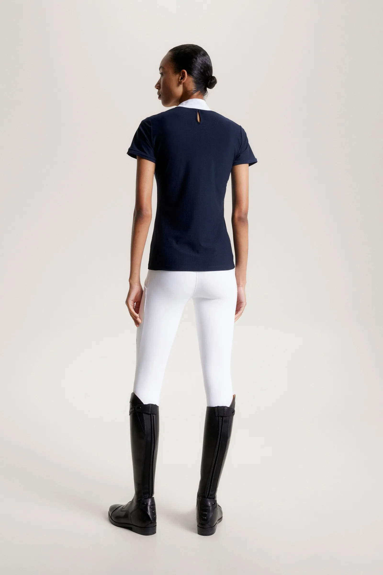 Tommy Hilfiger Equestrian Chelsea Kühlendes Kurzarm-Poloshirt mit Logo*Damen Shirts & Polos Für Damen