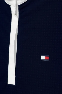 Tommy Hilfiger Equestrian Chelsea Kühlendes Kurzarm-Poloshirt mit Logo*Damen Shirts & Polos Für Damen