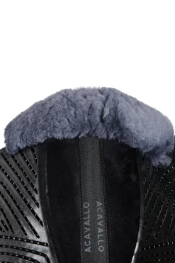 Acavallo Close Contact Gel & Memory Foam Pad mit Lammfell* Sattelpads