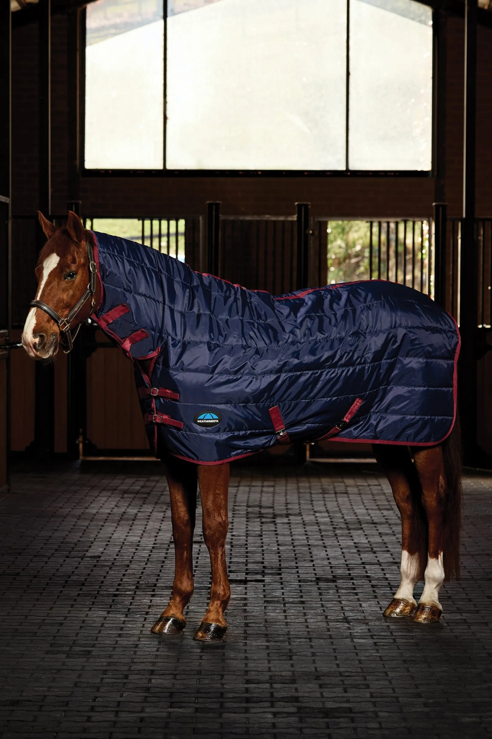 Weatherbeeta ComFiTec 210D Channel Quilt Stable Rug Combo Neck 220G* Stall- & Unterdecken