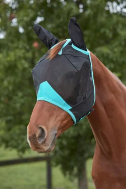 Weatherbeeta Comfitec Deluxe Fine Mesh Fliegenmaske mit Ohren* Fliegenmasken & Fliegenfransen