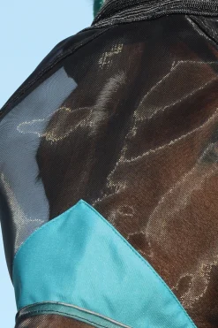 Weatherbeeta Comfitec Deluxe Fine Mesh Fliegenmaske mit Ohren und Fransen* Fliegenmasken & Fliegenfransen