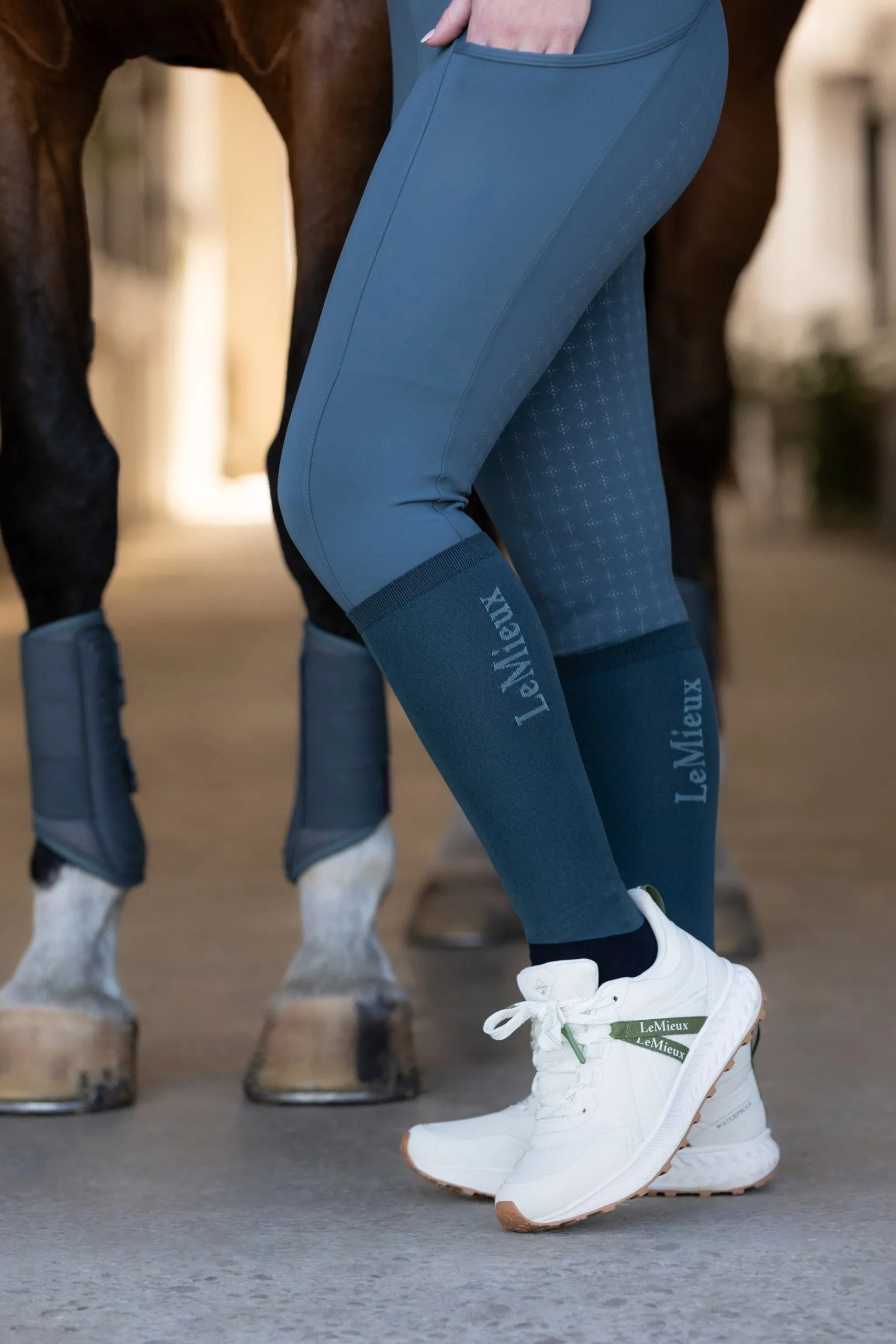 LeMieux Competition Socken (2er Pack)* Kniestrümpfe & Reitsocken