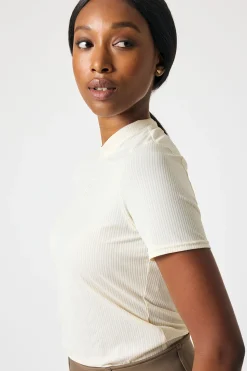 PS of Sweden Courtney S/S Gestreiftes Mesh-Shirt*Damen Shirts & Polos Für Damen