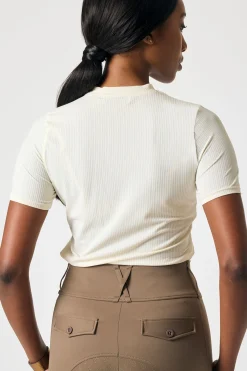 PS of Sweden Courtney S/S Gestreiftes Mesh-Shirt*Damen Shirts & Polos Für Damen