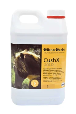 Hilton Herbs Cush X GOLD Unterstützt das endokrine System, 3 L* Ergänzungsfuttermittel Für Pferde