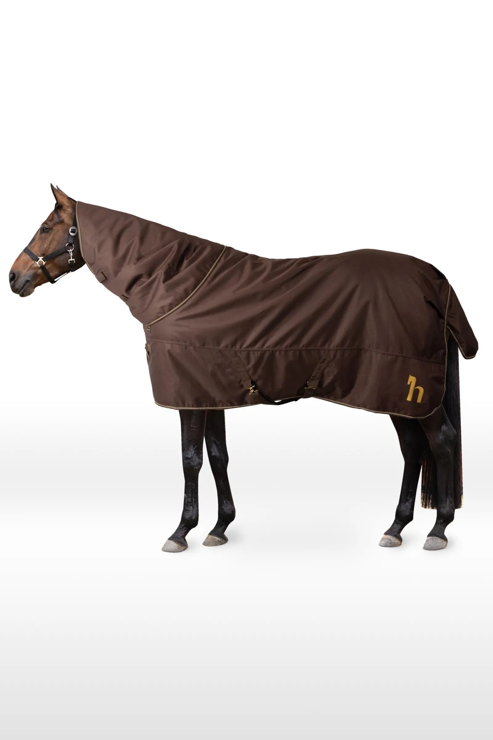 Horze 1200D Weidedecke mit abnehmbarem Halsteil, 200 g* Mittelschwere & Schwere Winterdecken