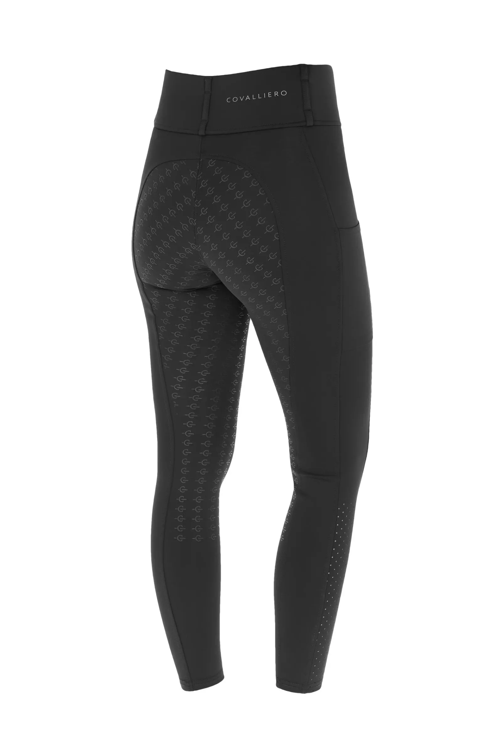 Covalliero Damen Kompressions-Reitleggings mit Vollbesatz SS25*Damen Reitleggings Für Damen