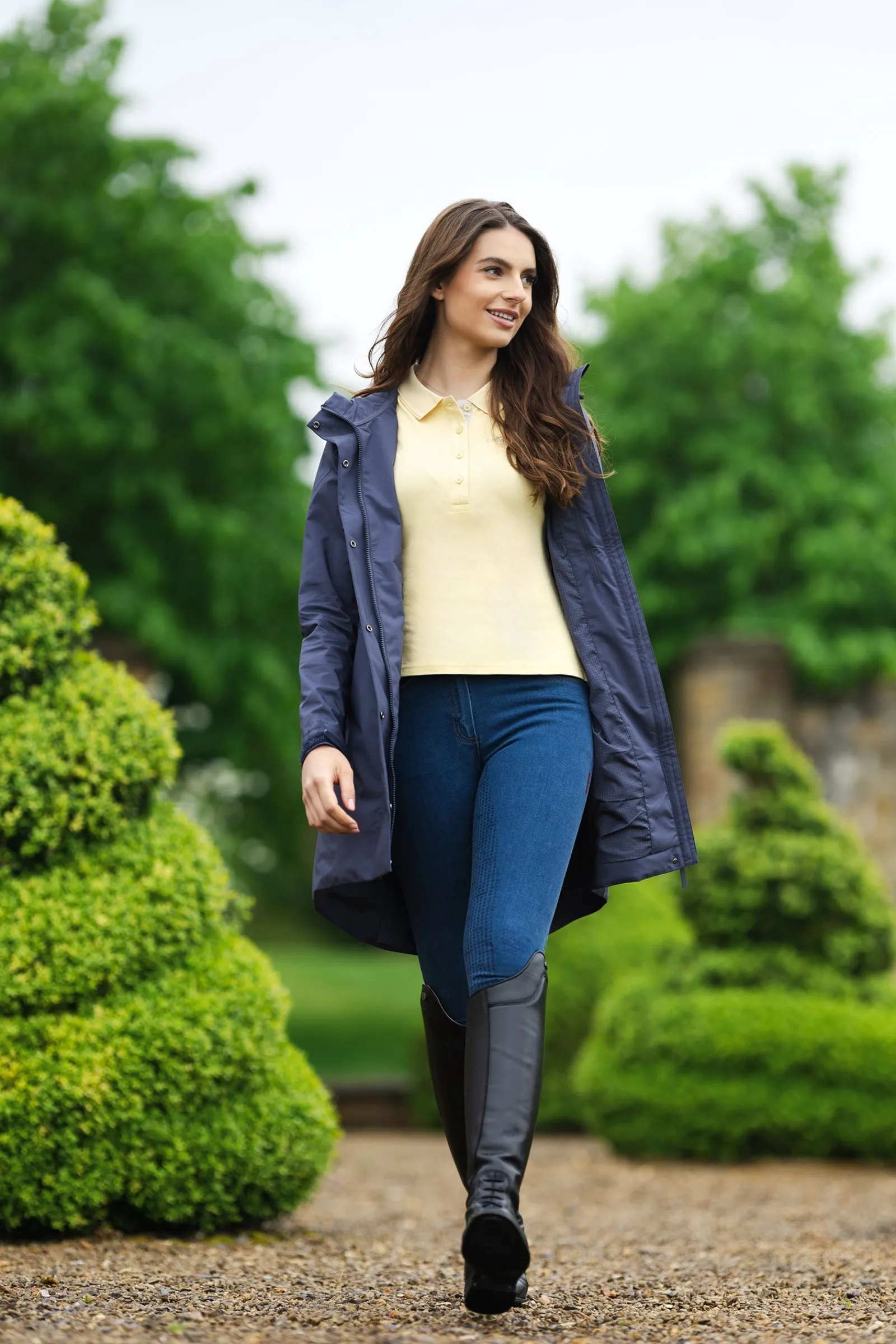 LeMieux Damen Lange Regenjacke Grace*Damen Mäntel & Jacken Für Damen