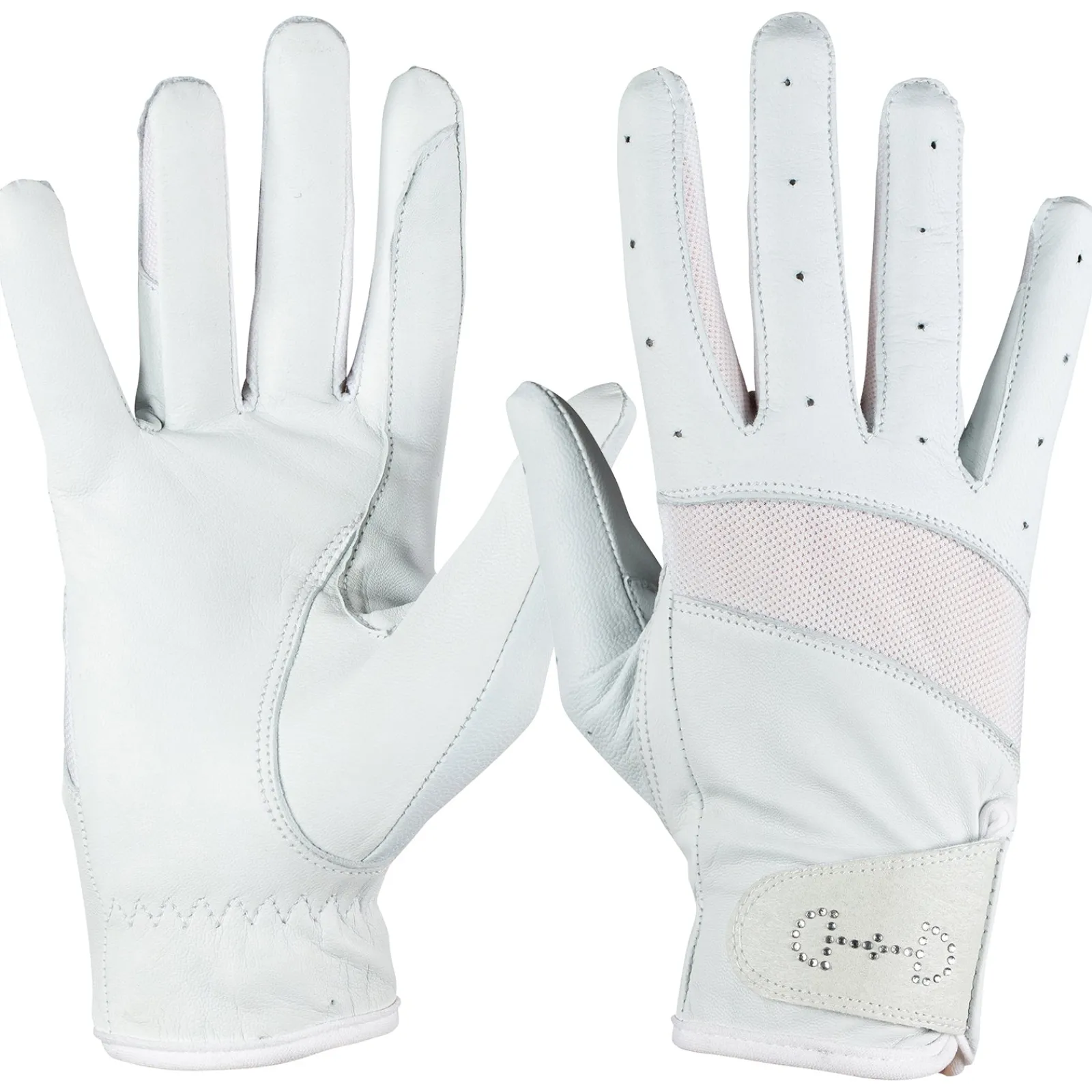 Horze Damen Leder Reithandschuhe* Sommerhandschuhe