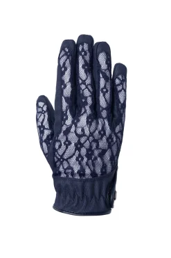 B Vertigo Damen Reithandschuhe mit Spitze* Ganzjahreshandschuhe
