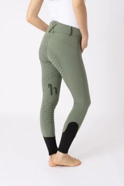 Horze Damen Reithose mit Silikonvollbesatz und hohem Bund*Damen Reithose Für Damen Mit Vollbesatz