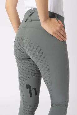 Horze Damen Reithose mit Silikonvollbesatz und hohem Bund*Damen Reithose Für Damen Mit Vollbesatz