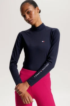 Tommy Hilfiger Equestrian Damen Rollkragen Langarmshirt*Damen Shirts & Polos Für Damen