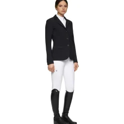 Cavalleria Toscana Damenjackett mit Perforation*Damen Mäntel & Jacken Für Damen