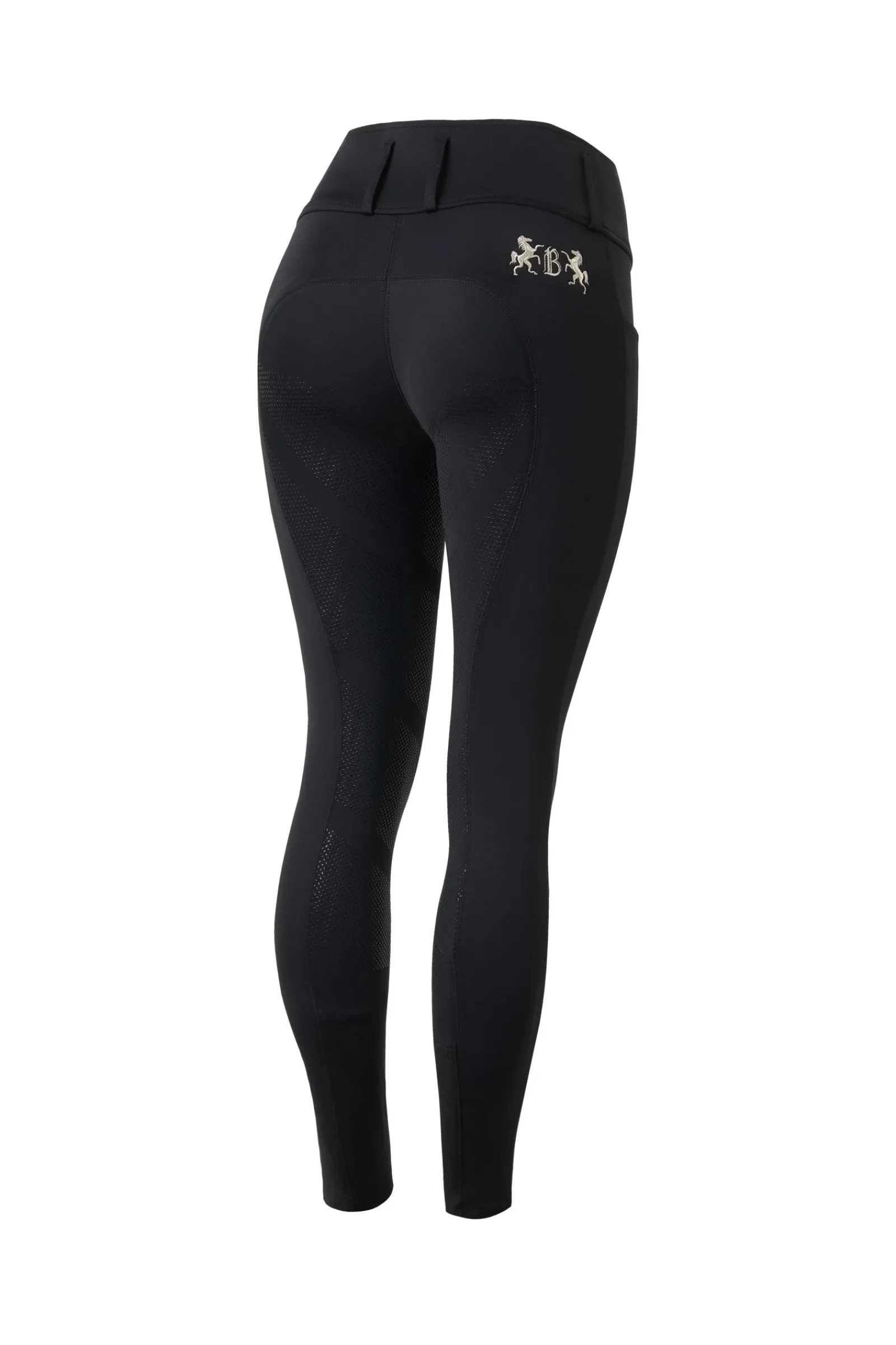B Vertigo Damenreithose Meghan mit hohem Bund und Vollbesatz UPF 50+*Damen Reithose Für Damen Mit Vollbesatz