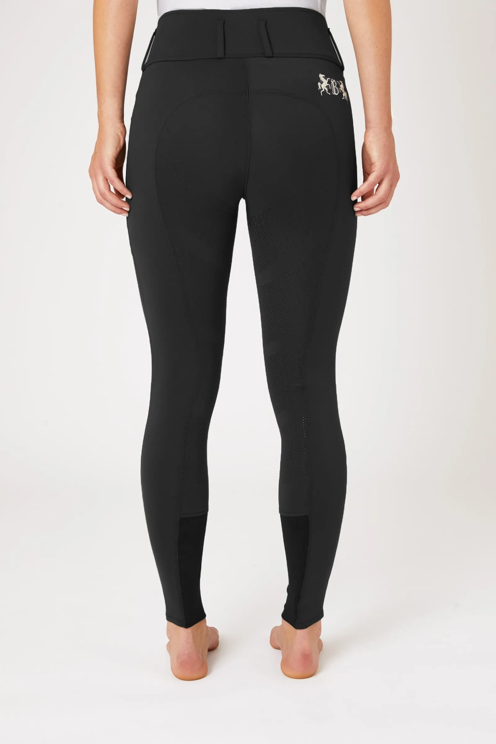 B Vertigo Damenreithose Meghan mit hohem Bund und Vollbesatz UPF 50+*Damen Reithose Für Damen Mit Vollbesatz