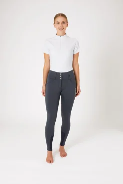 B Vertigo Damenreithose Meghan mit hohem Bund und Vollbesatz UPF 50+*Damen Reithose Für Damen Mit Vollbesatz