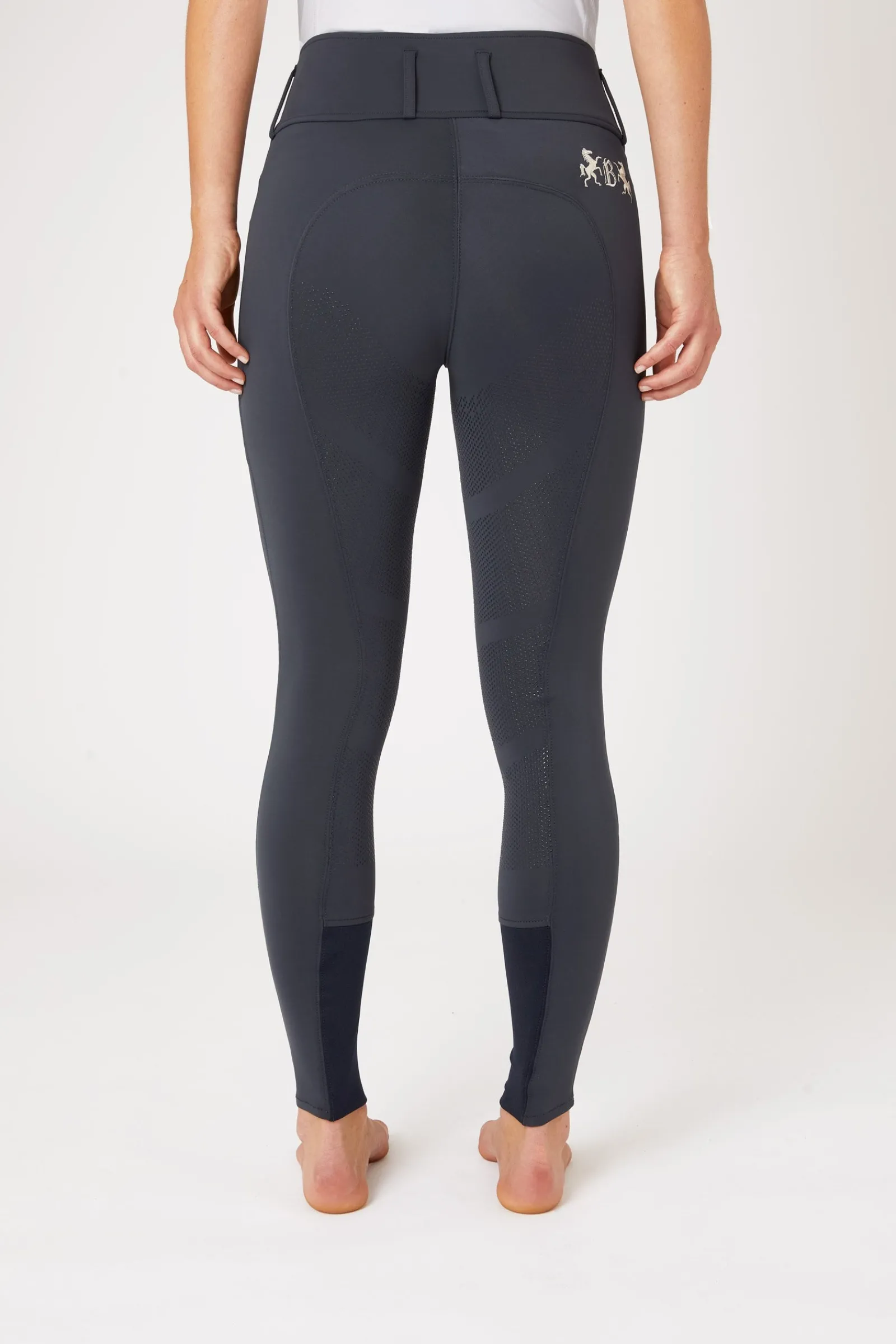 B Vertigo Damenreithose Meghan mit hohem Bund und Vollbesatz UPF 50+*Damen Reithose Für Damen Mit Vollbesatz