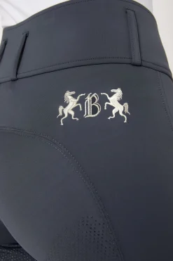 B Vertigo Damenreithose Meghan mit hohem Bund und Vollbesatz UPF 50+*Damen Reithose Für Damen Mit Vollbesatz