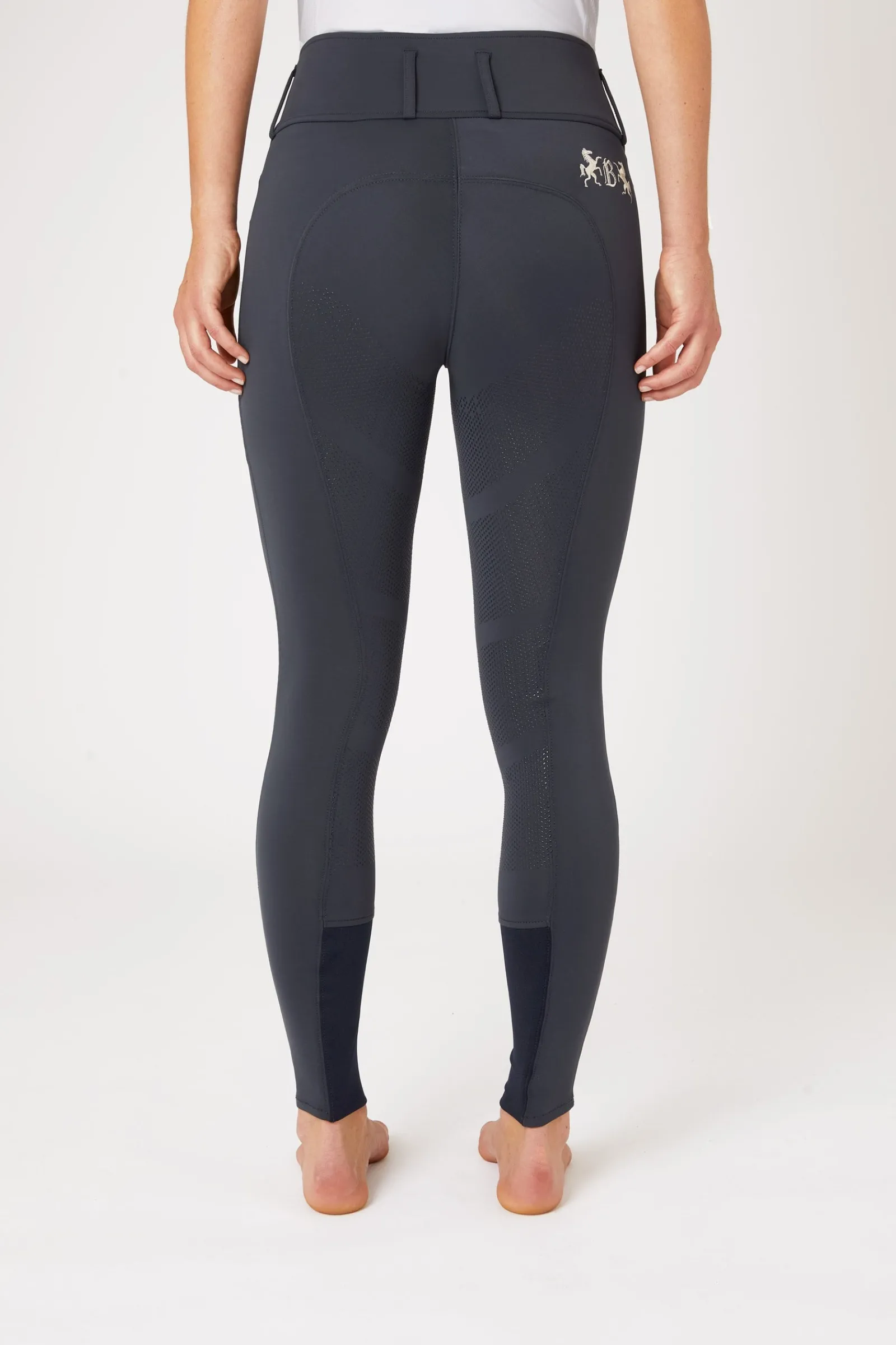 B Vertigo Damenreithose Meghan mit hohem Bund und Vollbesatz UPF 50+*Damen Reithose Für Damen Mit Vollbesatz