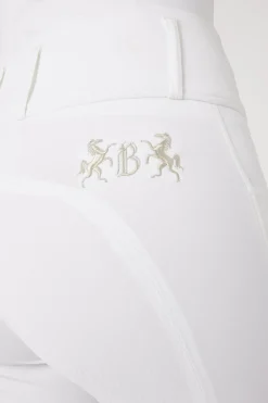 B Vertigo Damenreithose Meghan mit hohem Bund und Vollbesatz UPF 50+*Damen Reithose Für Damen Mit Vollbesatz