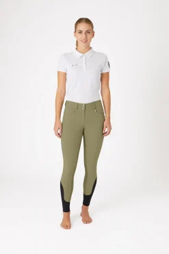 Horze Damenreithose mit Vollbesatz und hohem Bund*Damen Reithose Für Damen Mit Vollbesatz