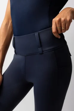 Horze Damenreitleggings Anya mit Vollbesatz aus Silikon UPF 50+*Damen Reitleggings Für Damen