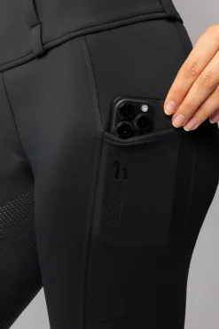 Horze Damenreitleggings Anya mit Vollbesatz aus Silikon UPF 50+*Damen Reitleggings Für Damen