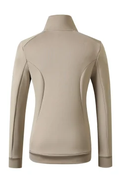 Covalliero Damen-Sweatshirt mit halbem Reißverschluss SS25*Damen Damenpullover & Hoodies