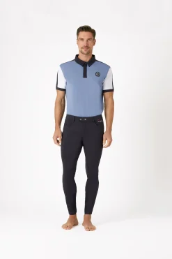 B Vertigo Damien Herrenreithose mit Kniebesatz UPF 40+*Herren Reithosen Für Herren