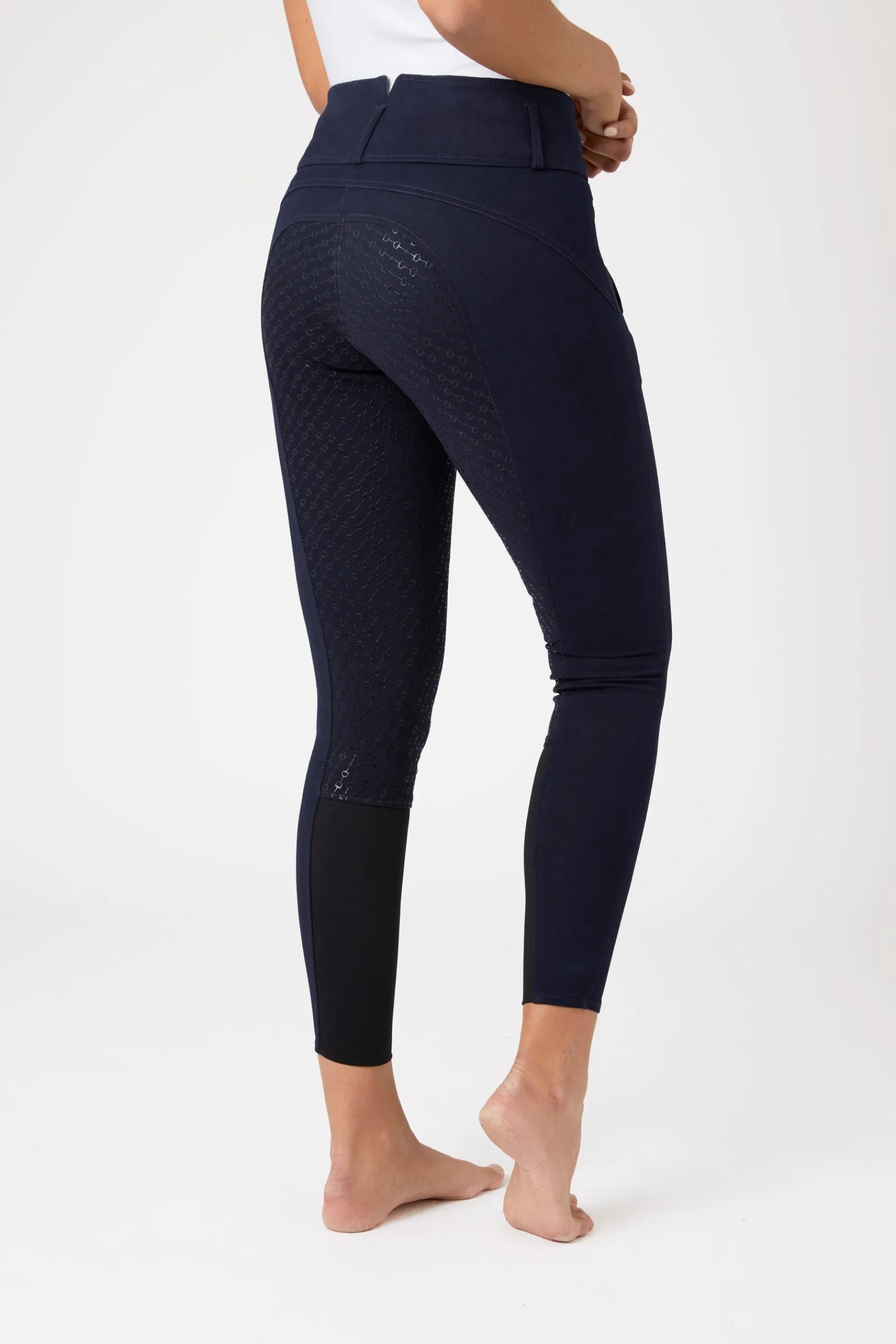 Horze Daniela Damen Reithose mit Vollbesatz und Silikon Grip*Damen Reithose Für Damen Mit Vollbesatz