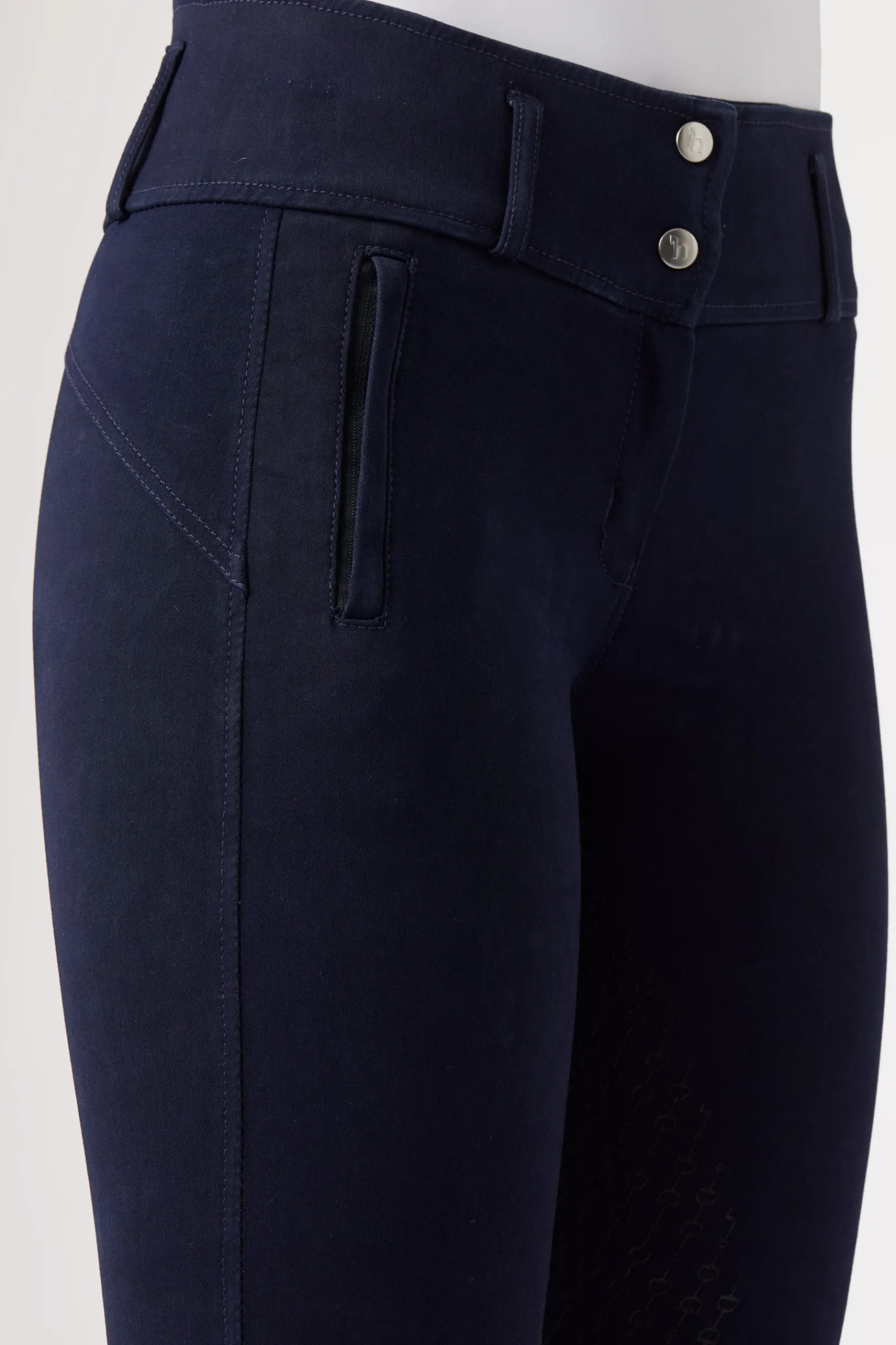 Horze Daniela Damen Reithose mit Vollbesatz und Silikon Grip*Damen Reithose Für Damen Mit Vollbesatz