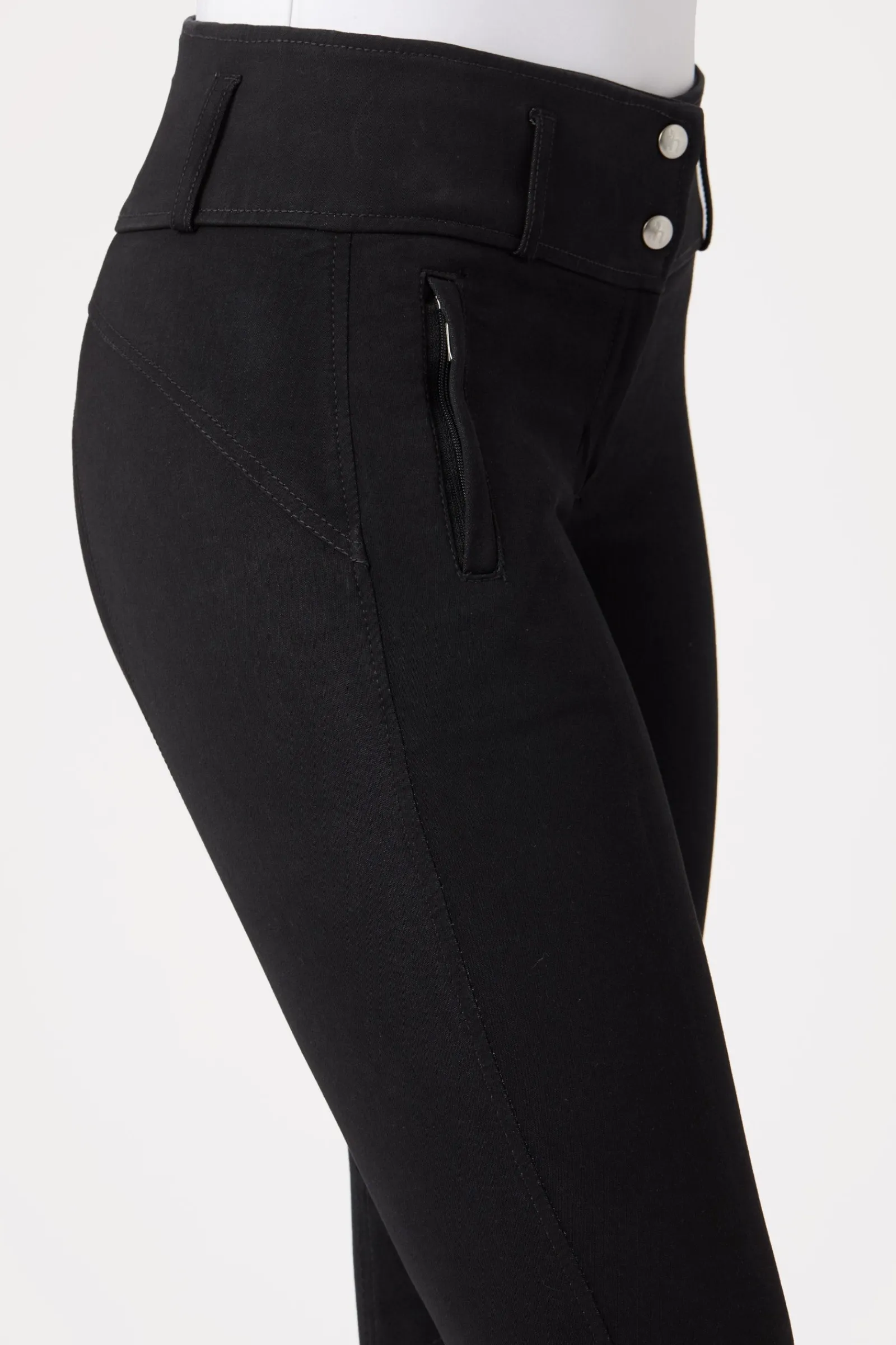 Horze Daniela Damenreithose mit Kniebesatz aus Synthetikleder*Damen Reithose Für Damen Mit Kniebesatz