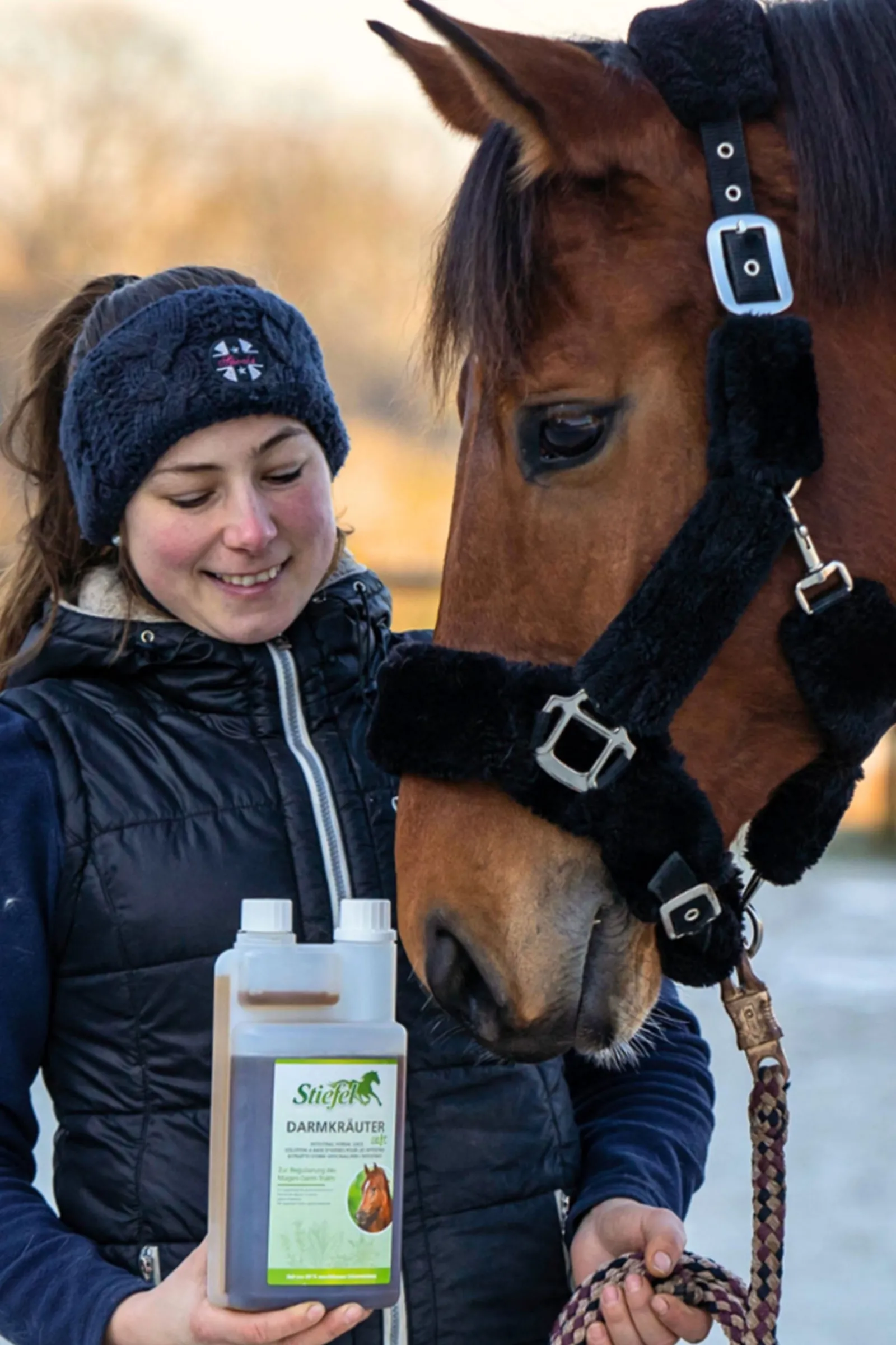 Stiefel Darmkräuter Saft, 1l* Ergänzungsfuttermittel Für Pferde