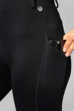 Horze Dea Damen Winter Reitleggings mit Vollbesatz*Damen Thermoreithosen Und -Reitleggins Für Damen